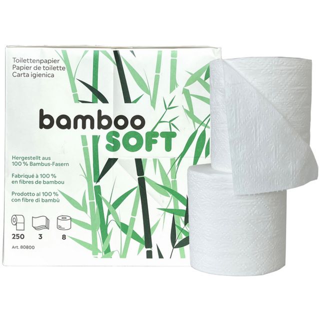 Toilettenpapier Bamboo SOFT Kleinrollen