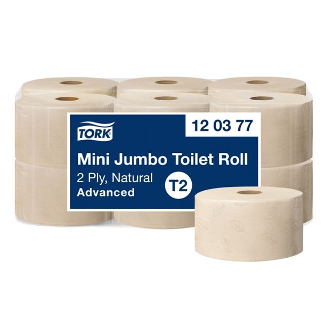 Tork Advanced Toilettenpapier Mini Jumbo - T2 System