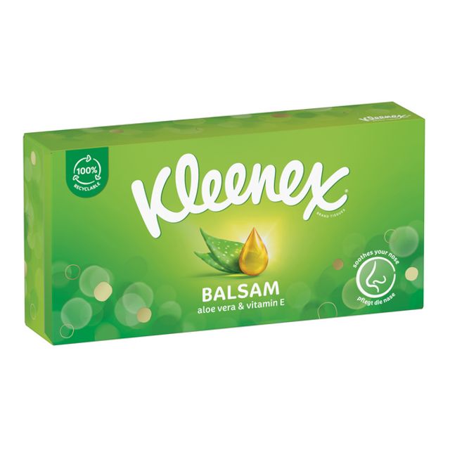 Kosmetiktuch Kleenex Balsam Single