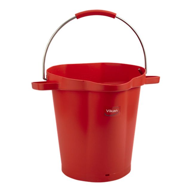 Vikan Eimer 12 Liter mit Metallbügel, Bild 5