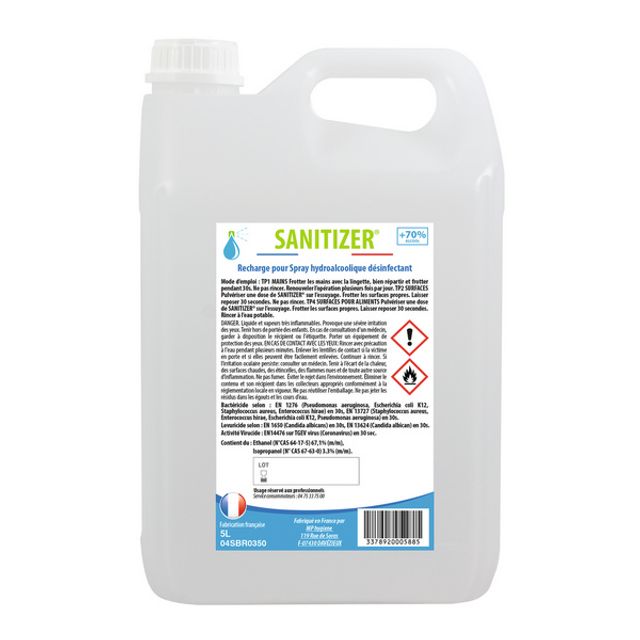Sanitizer Spray Hydroalkoholische Flächendesinfektion, Bild 2