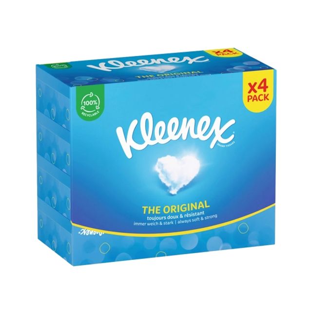 Kosmetiktuch Kleenex Original Quattro