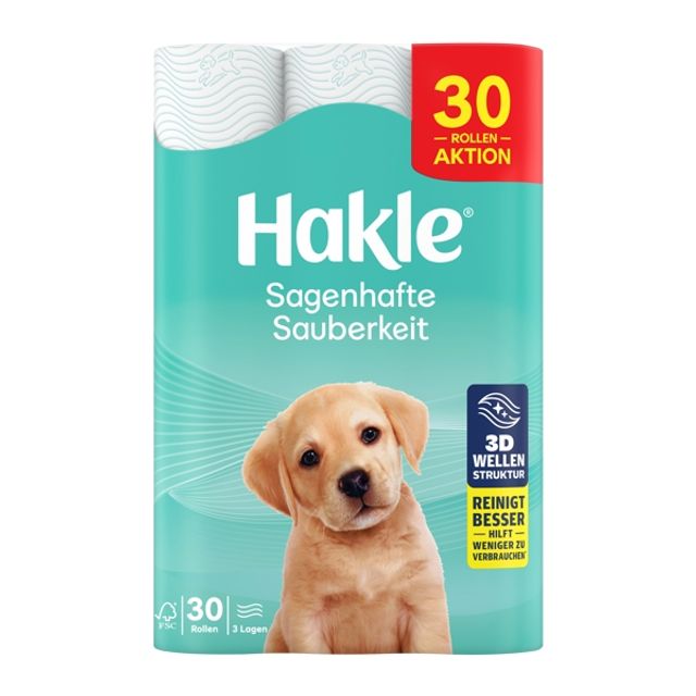 Hakle Sagenhafte Sauberkeit Toilettenpapier Kleinrollen