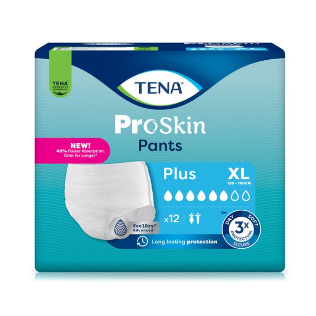 TENA Pants Plus Pro Skin X-Large Hüfte 120 - 160 cm, Bild 2