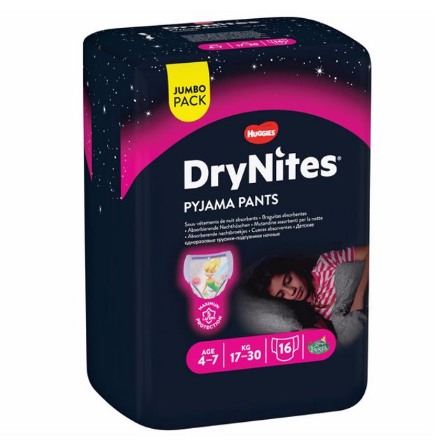 Huggies DryNites Pyjama Windeln für Mädchen, Bild 3