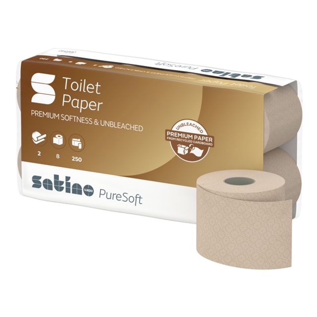 Satino PureSoft Toilettenpapier Kleinrollen - MT1 System