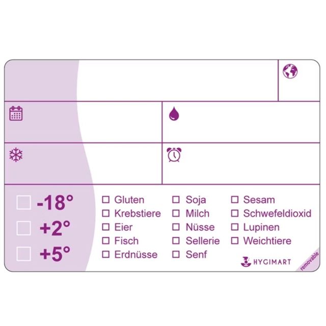 Etikettenrolle rot +2° & +5°, Bild 4