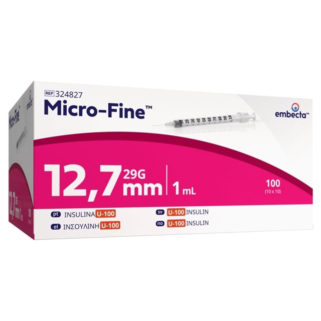 BD Micro-Fine+ U100 Insulinspritze, Bild 2
