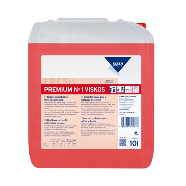 Kleen Purgatis PREMIUM NO.1 VISKOS Sanitärunterhaltsreiniger, Bild 2