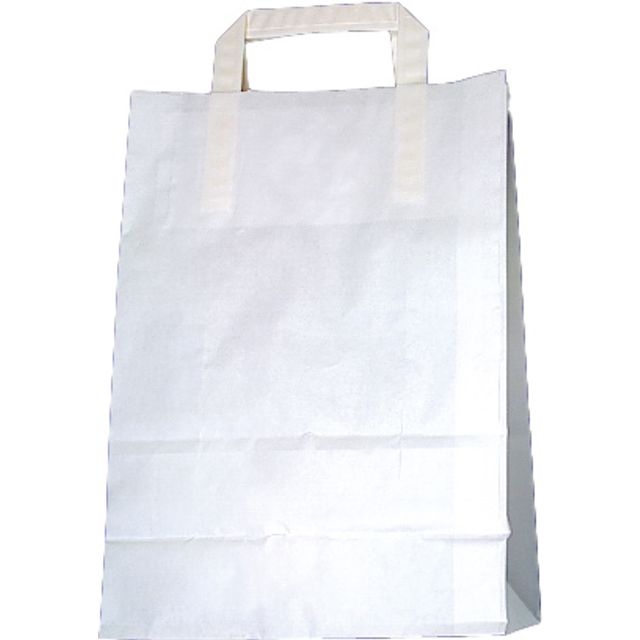 Tragtaschen Kraft-Papier mit Klotzboden, Bild 5