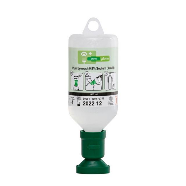 Plum Augenspülung sterile Natriumchloridlösung 0 500 ml, Bild 2