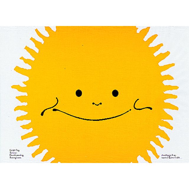 Tischset Sonne