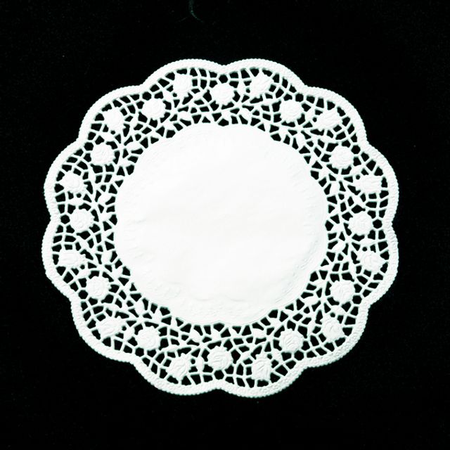 Spitzenpapier - Rosenmuster