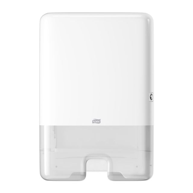 Tork Xpress Handtuchspender Multifold - H2 System Kunststoff H: 444 B: 302 T: 102 mm abschliessbar, Bild 2
