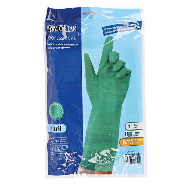HYGOSTAR Handschuhe Nitril Cat. III Chemikalienschutz, Bild 4