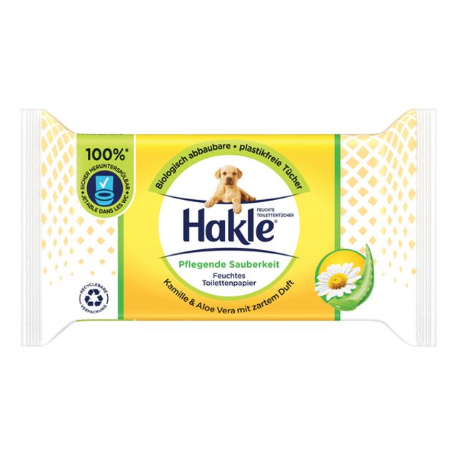 Hakle Pflegende Sauberkeit feuchtes Toilettenpapier