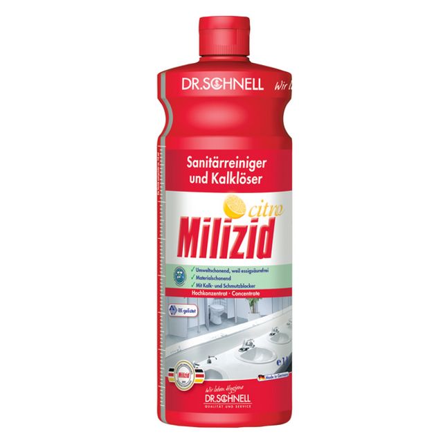 MILIZID CITRO Sanitärreiniger und Kalklöser, Bild 2
