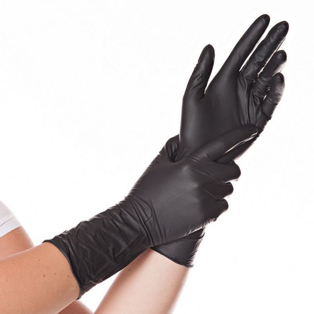 HYGOSTAR Safe Superlong Nitrilhandschuhe Long, Bild 3