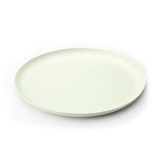 Teller Bagasse weiss Ø 200 x 49 mm, Bild 4