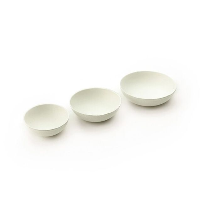Schälchen rund Bagasse weiss 6-10610, Bild 3