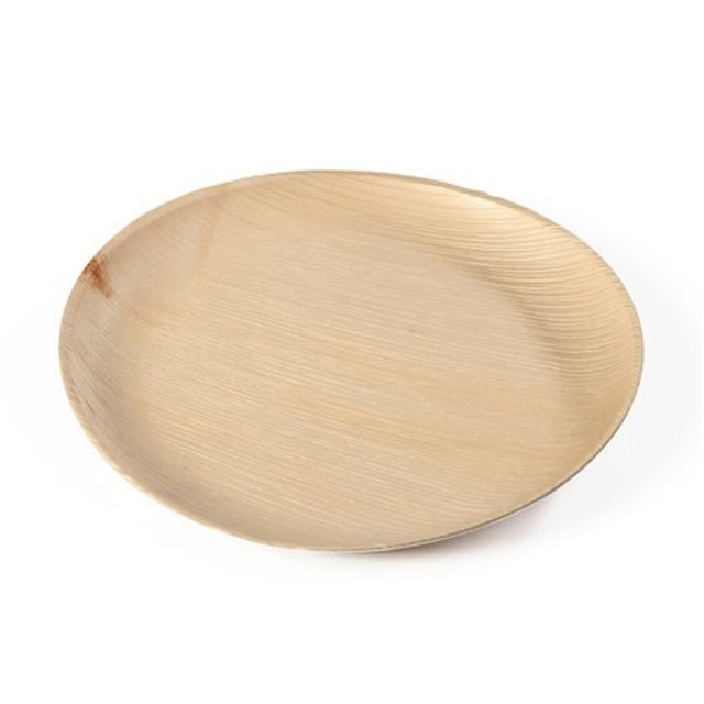 Teller Palmblatt braun Ø 180 × 20 mm, Bild 2