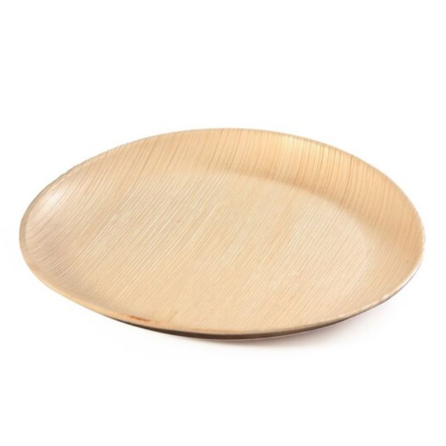Teller Palmblatt braun Ø 180 × 20 mm, Bild 3