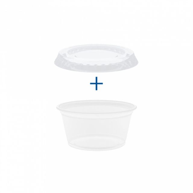 Saucenschale PP transparent 60 ml, Bild 2