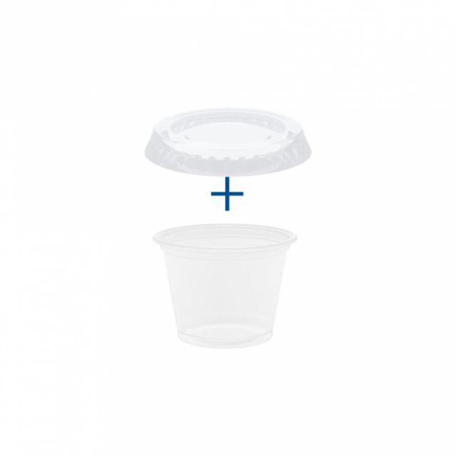 Saucenschale PP transparent 60 ml, Bild 3