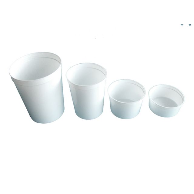 Traiteurbecher 100 ml PP weiss, Bild 2
