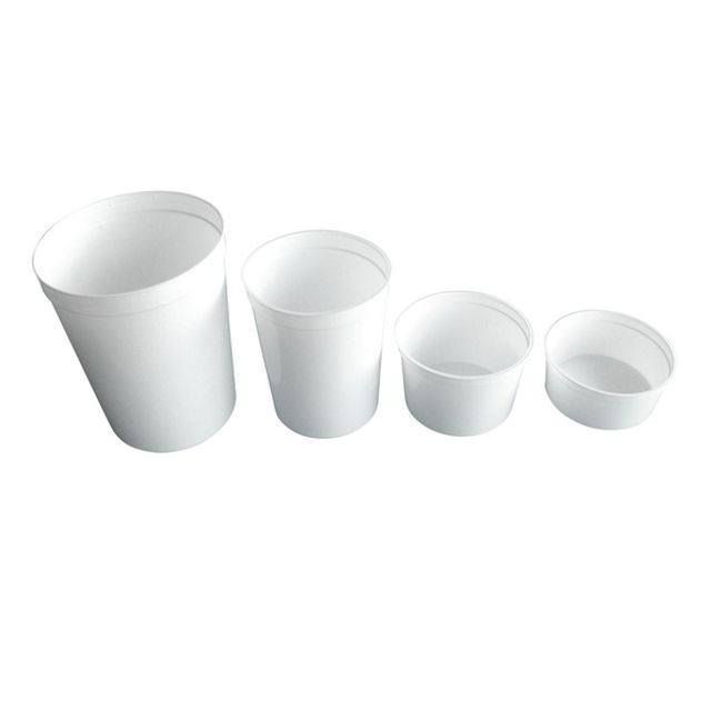 Traiteurbecher 100 ml PP weiss, Bild 3