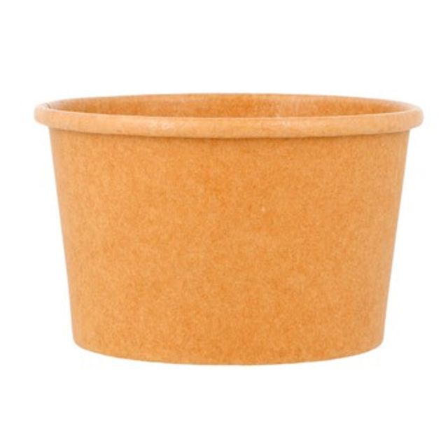Glacébecher 120 ml Karton braun, Bild 2