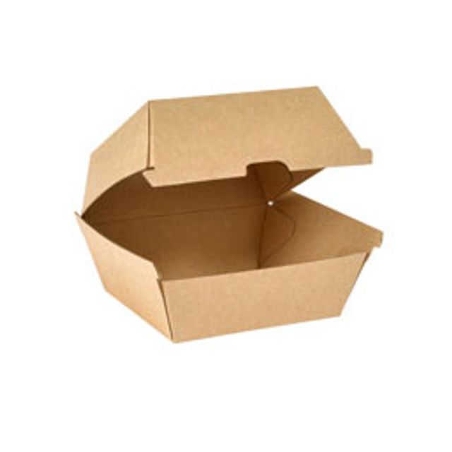 Menubox Karton braun nachhaltig, Bild 2