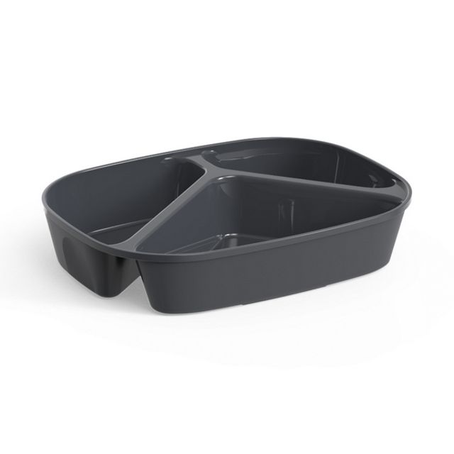 Mehrweg Menubox PP schiefergrau, Bild 2