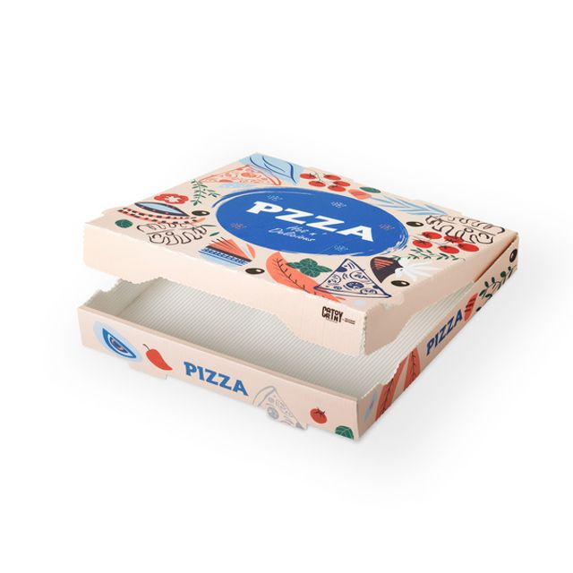 Pizzakarton WAVE 100% Zellulose, Bild 2