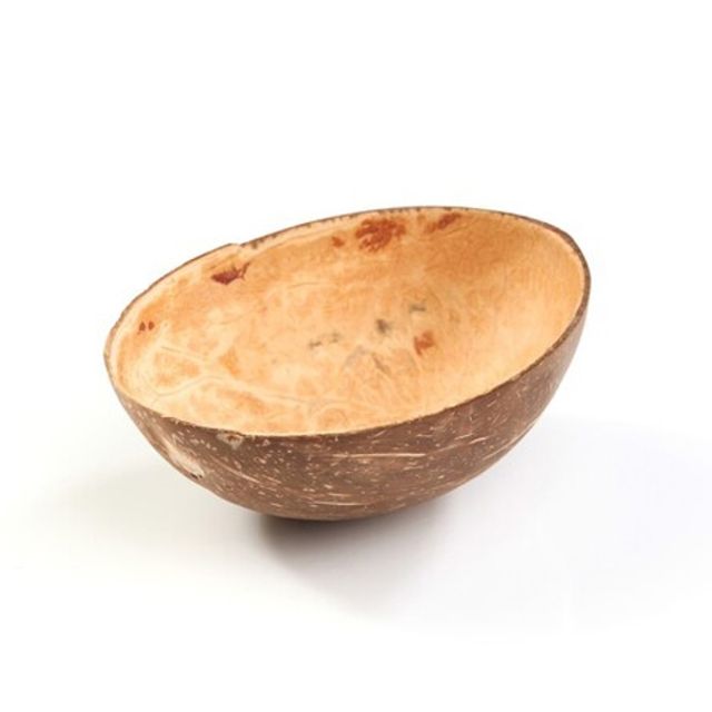Schale Palmblatt braun oval 120 x 86 x 72 / 30mm, Bild 3